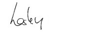 Lesley Seary's signature