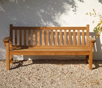 Wooden bench